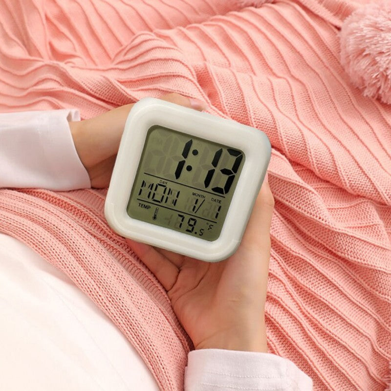 7 LED Colors Changing Digital Alarm Clock