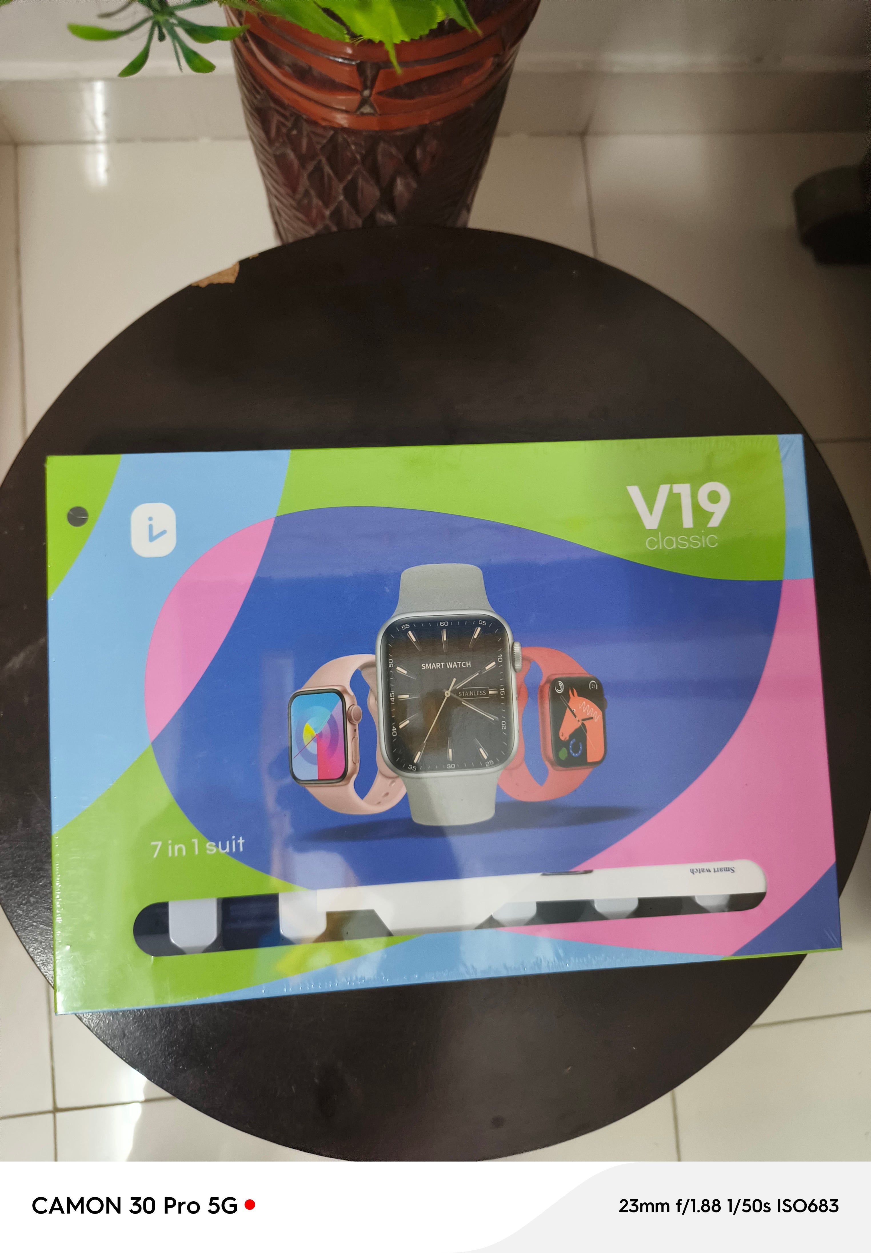 V19 7IN1 smart watch