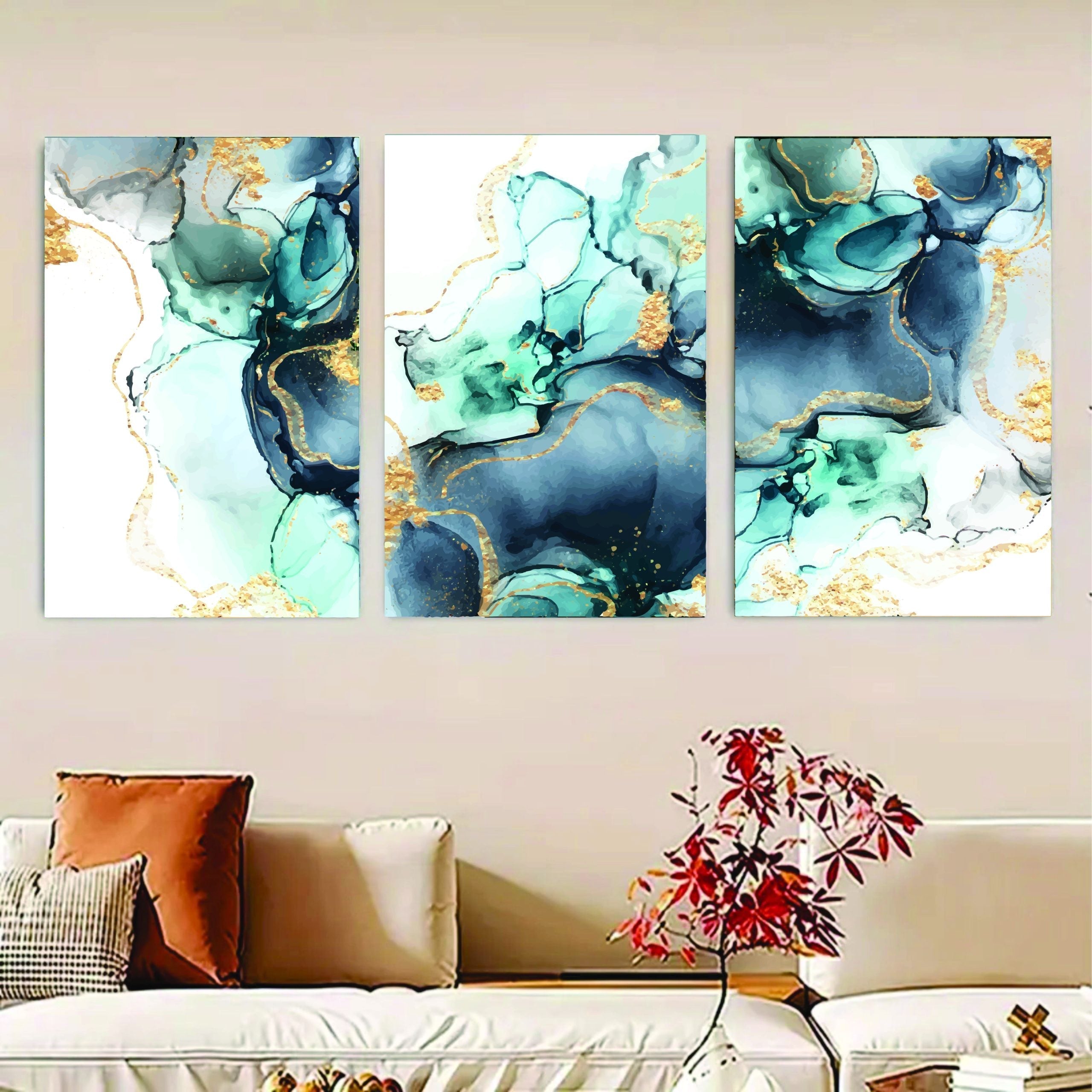 Flower Sticky Canvas
