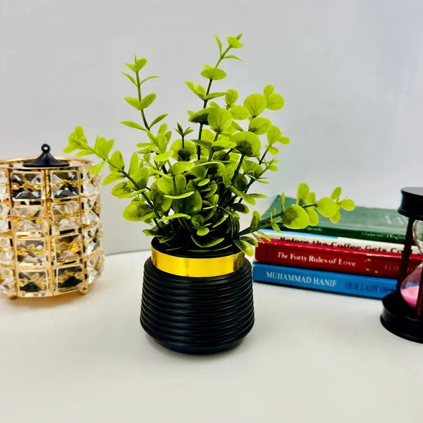 Artificial Eucalyptus Planter - Opia Store